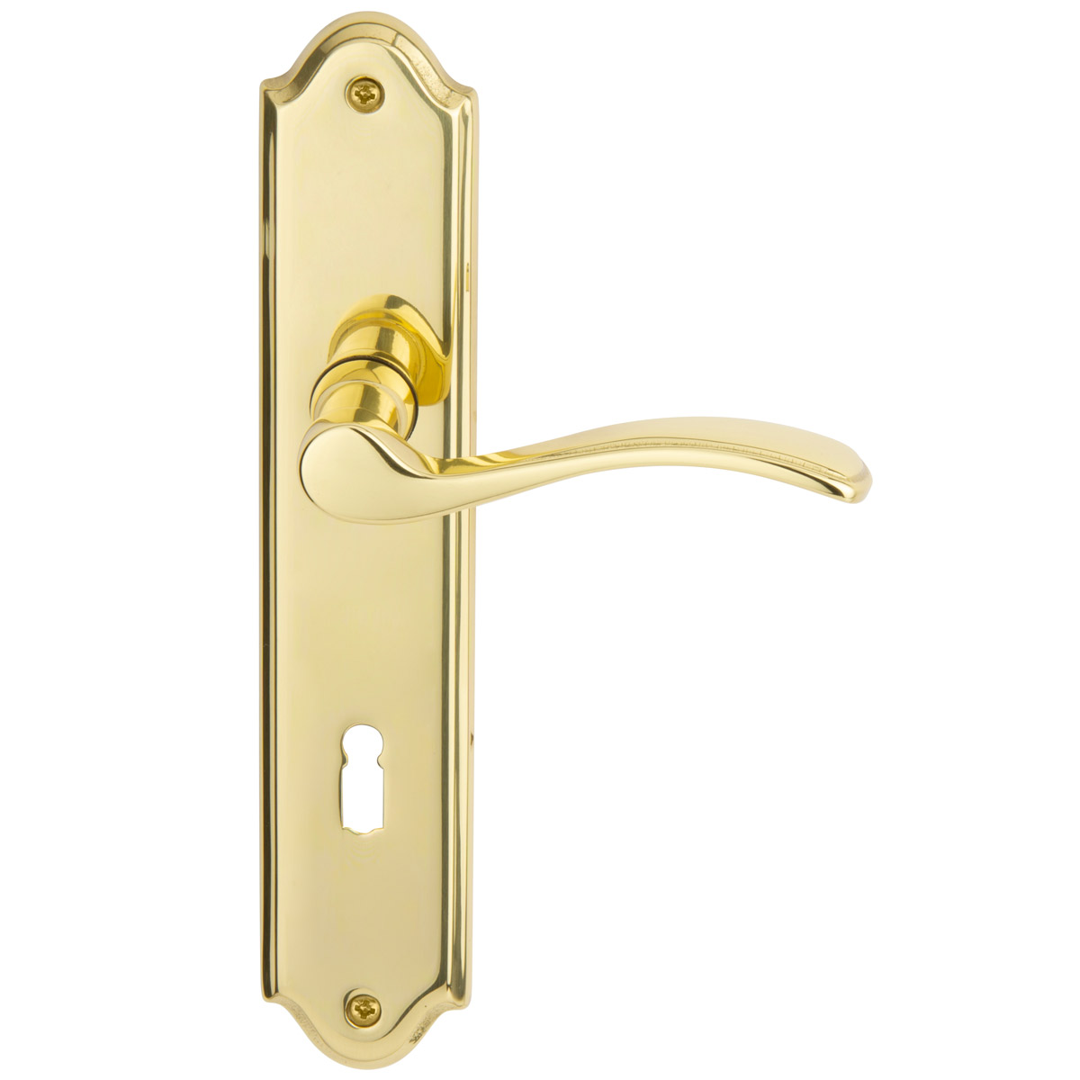 Polished brass