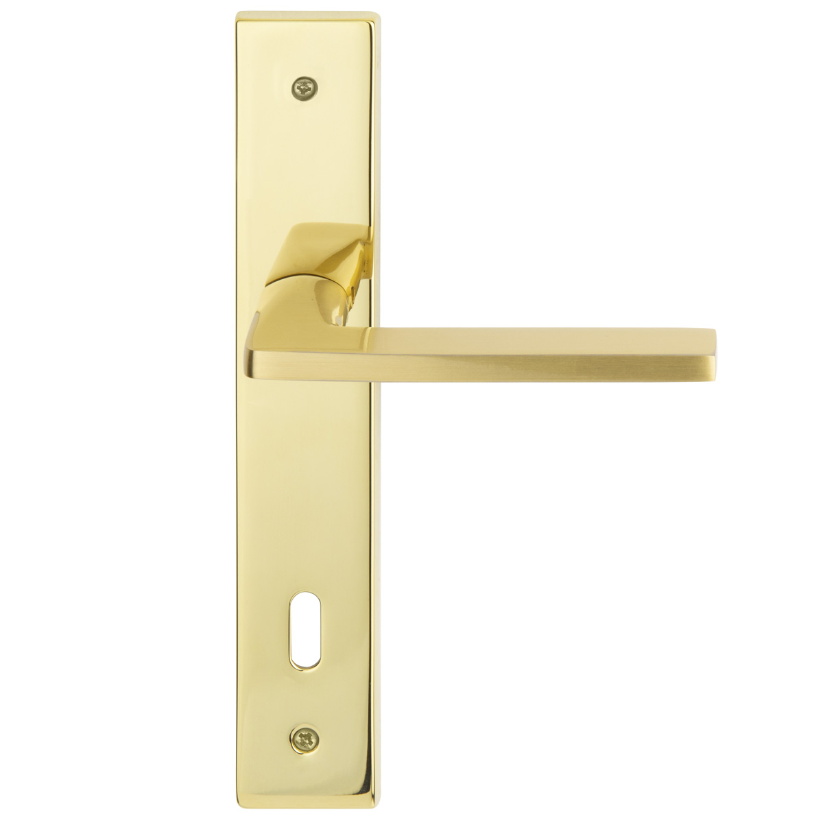 Polished brass