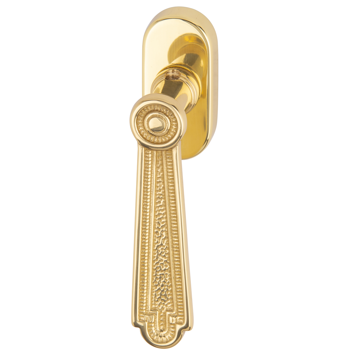 Polished brass