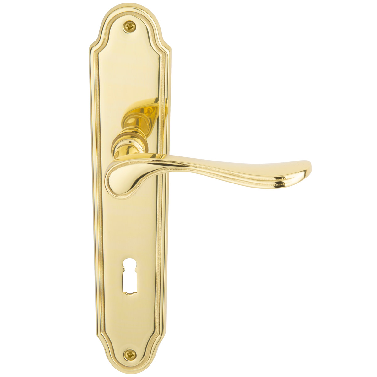 Polished brass