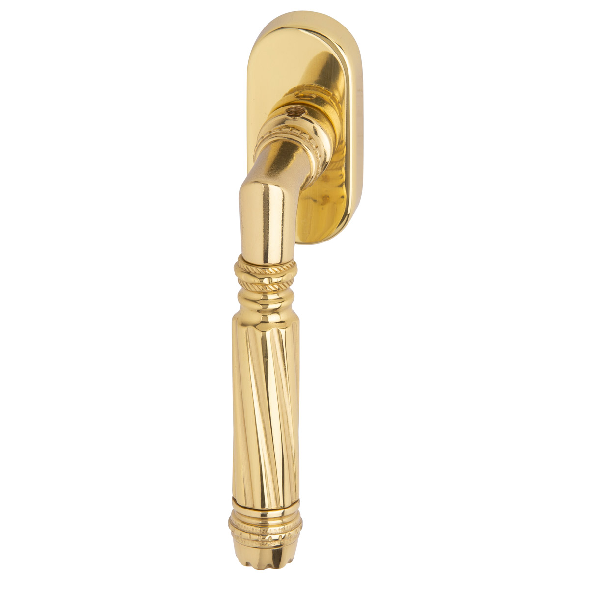 Polished brass
