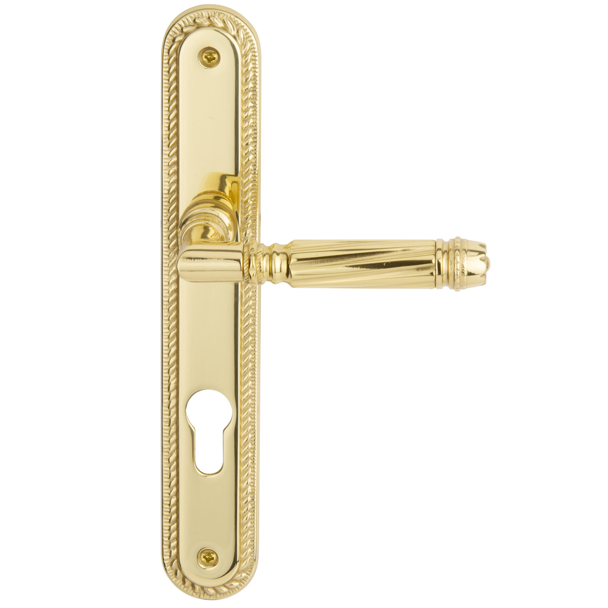 Polished brass