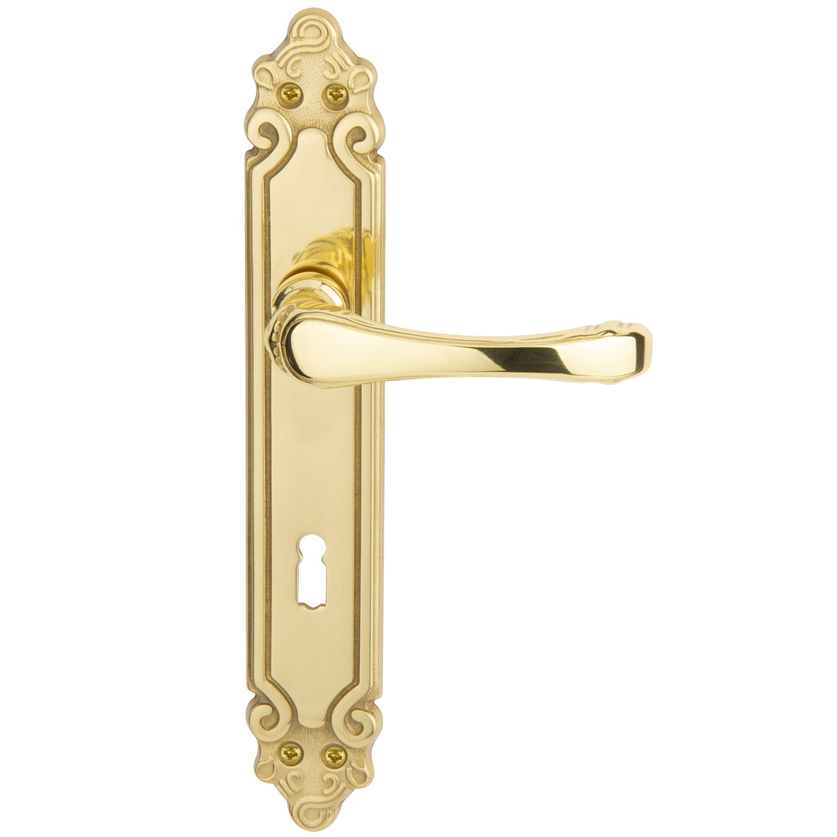 Polished brass
