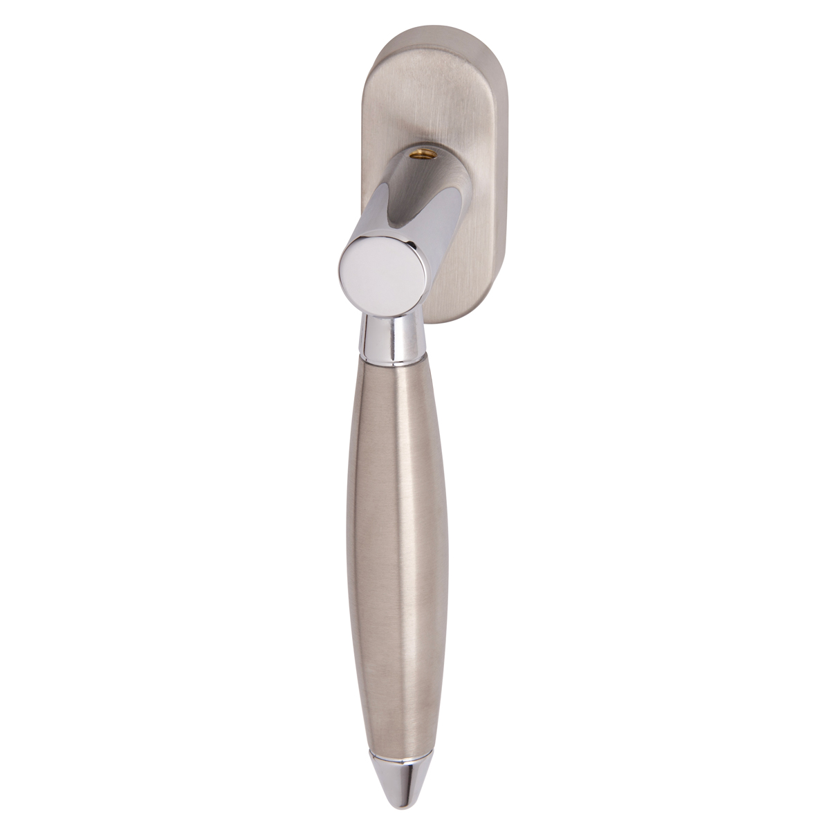 Chrome / satin stainless steel