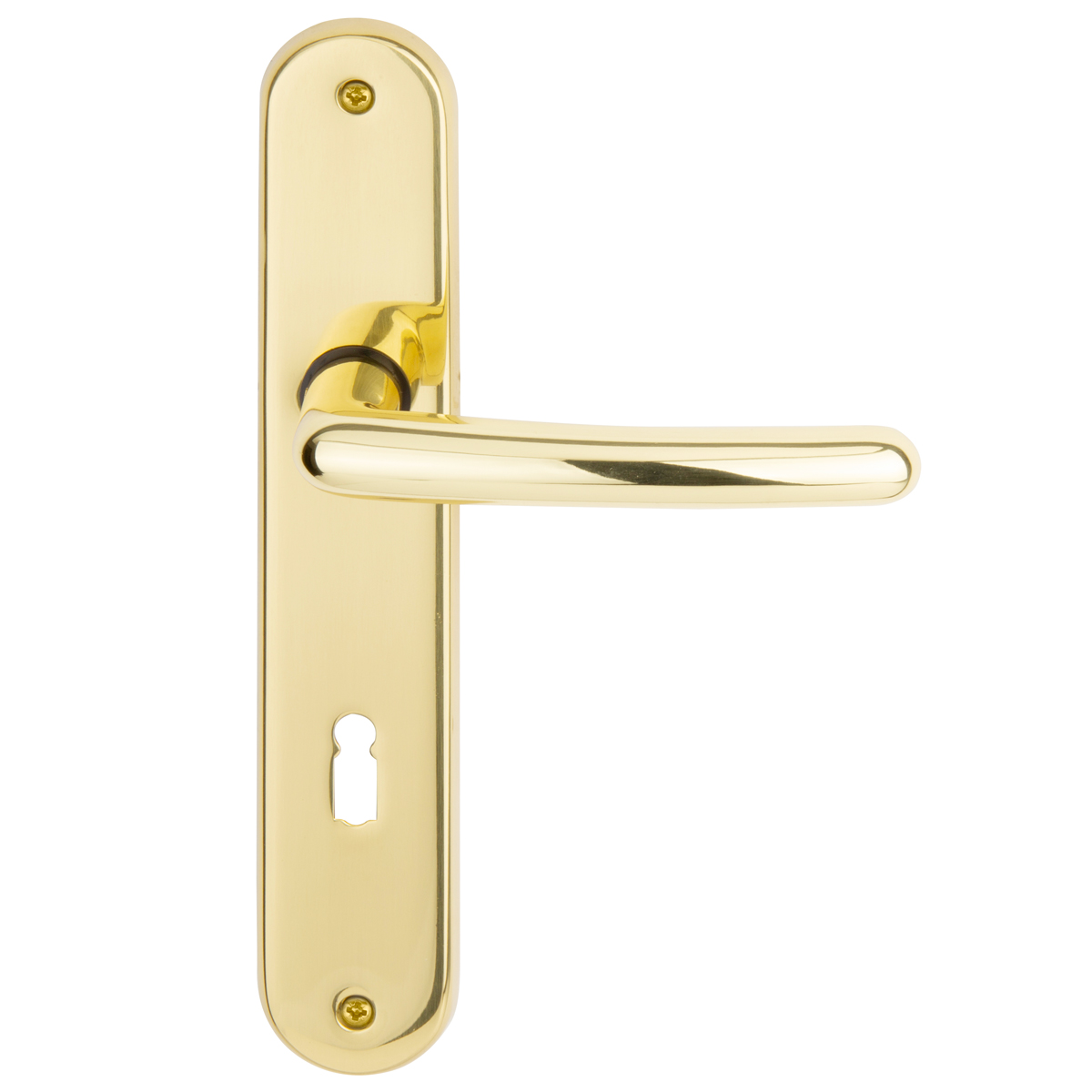 Polished brass