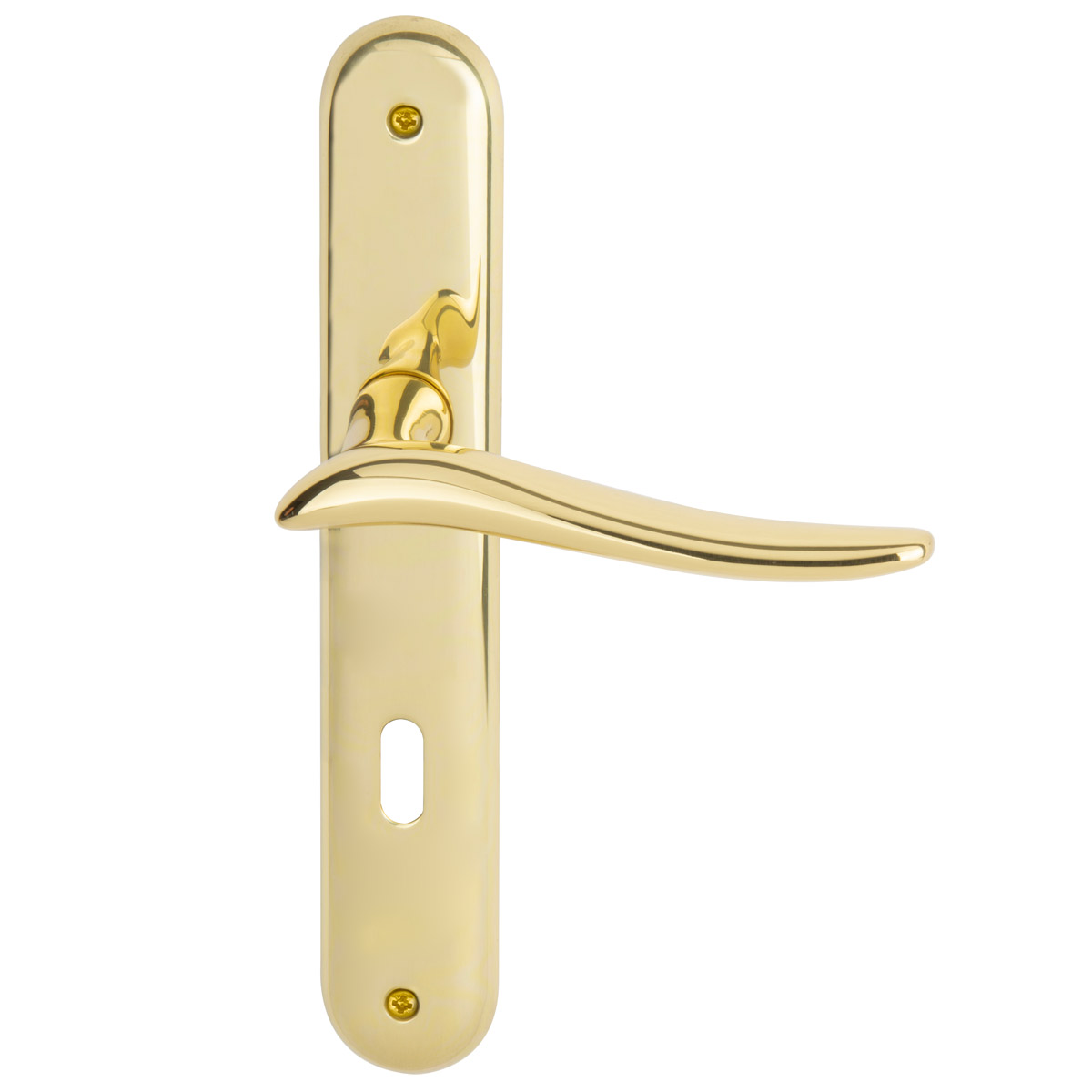 Polished brass