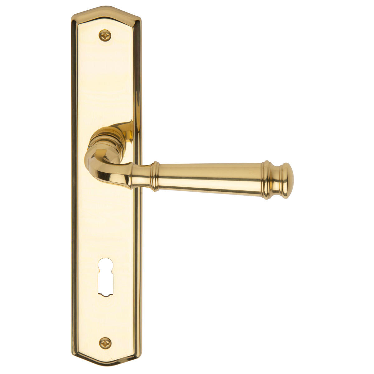 Polished brass
