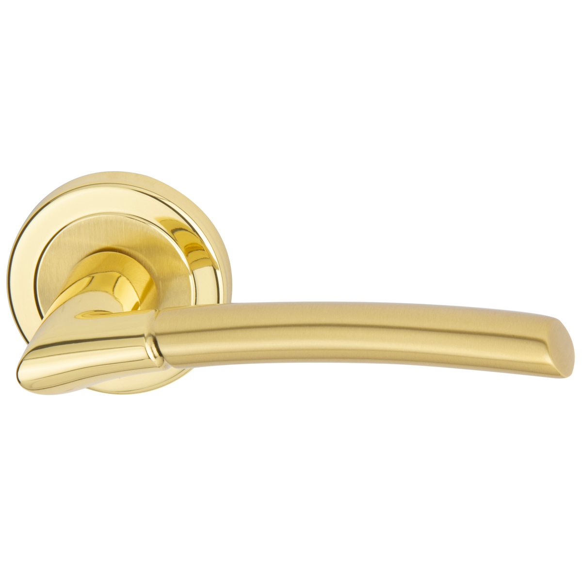 Polished / satin brass