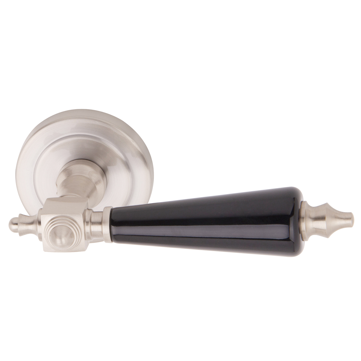 Nickel sat. / black porcelain