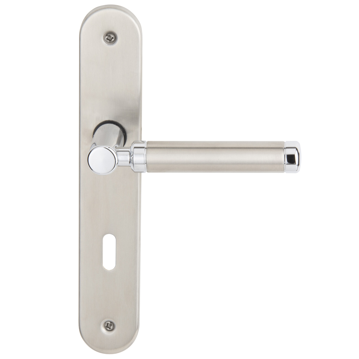 Chrome / satin stainless steel