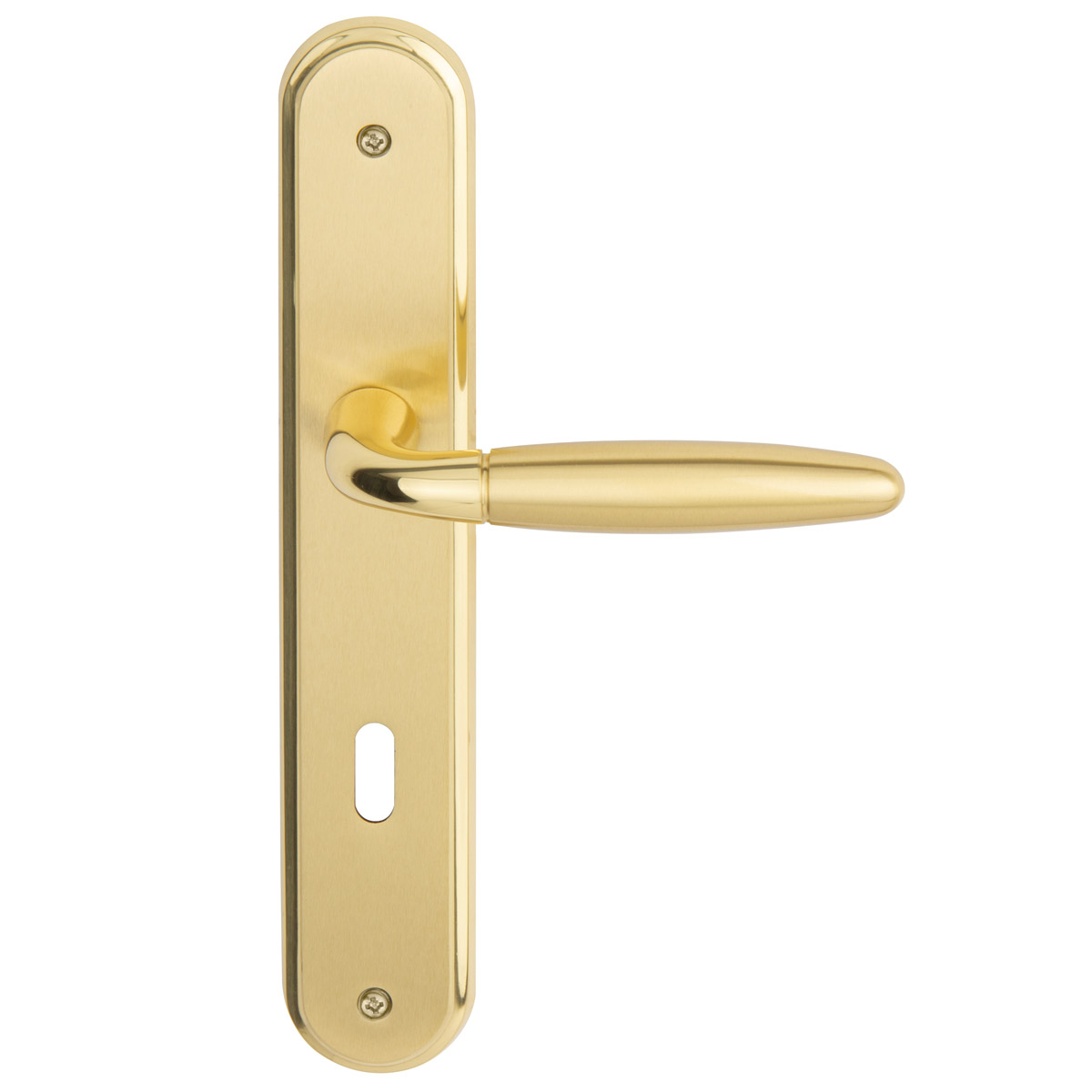 Polished / Satin brass