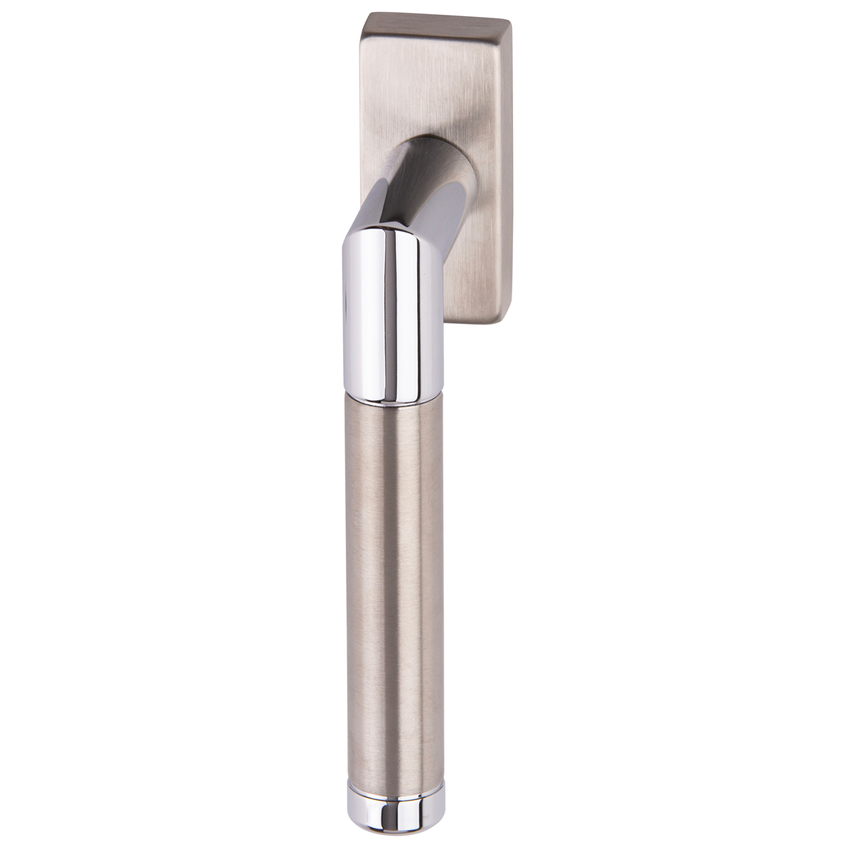 Chrome / satin stainless steel