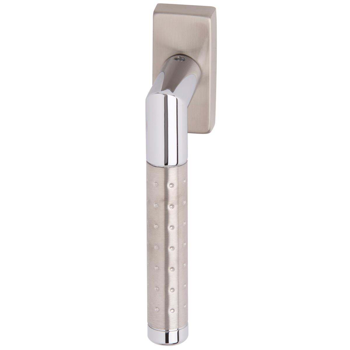 Chrome / satin stainless steel