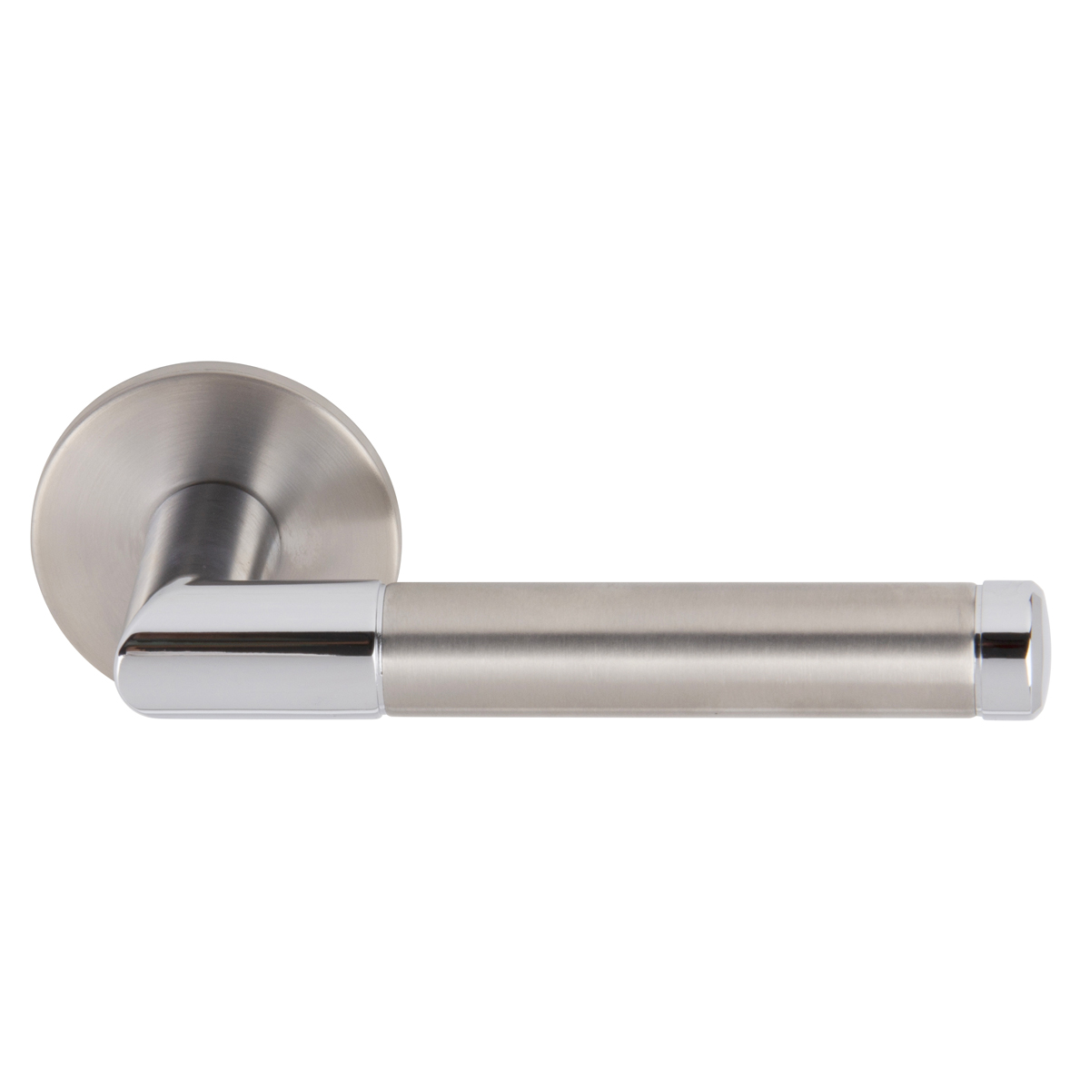 Chrome / satin stainless steel