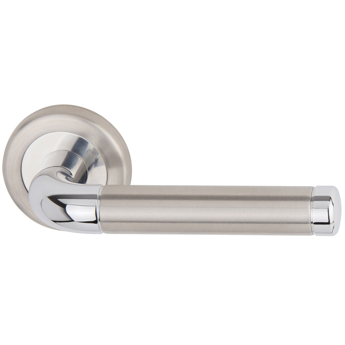 Chrome / satin stainless steel