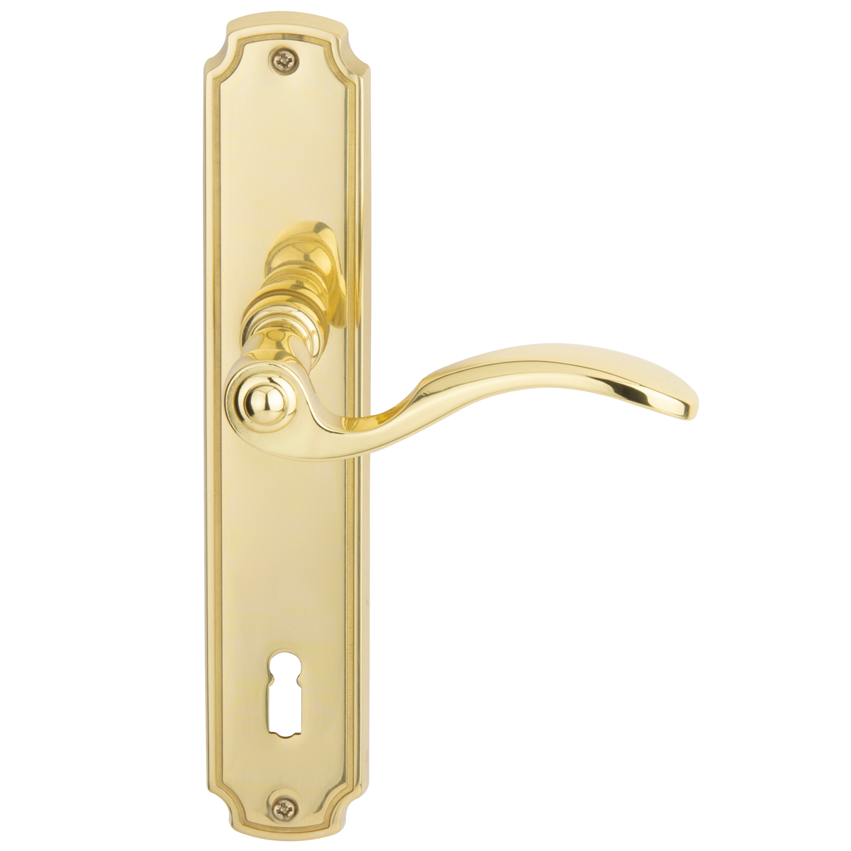 Polished brass