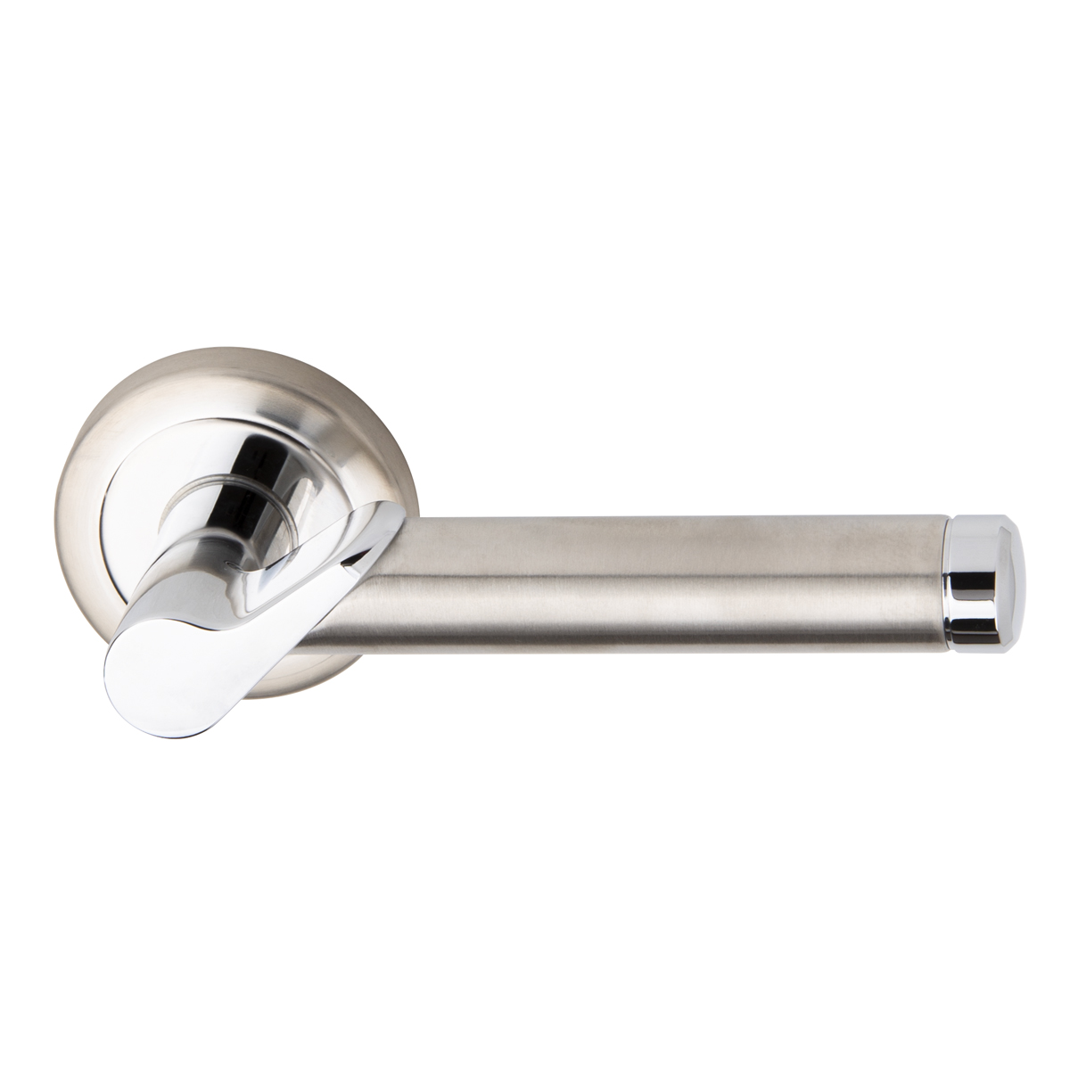 Chrome / satin stainless steel