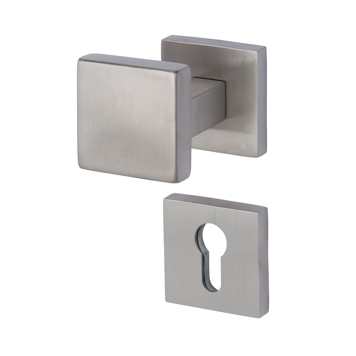 Brushed stainless steel